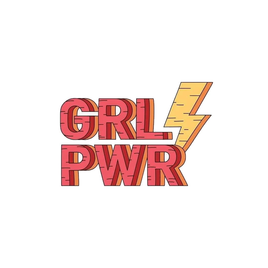 GRL PWR Sticker